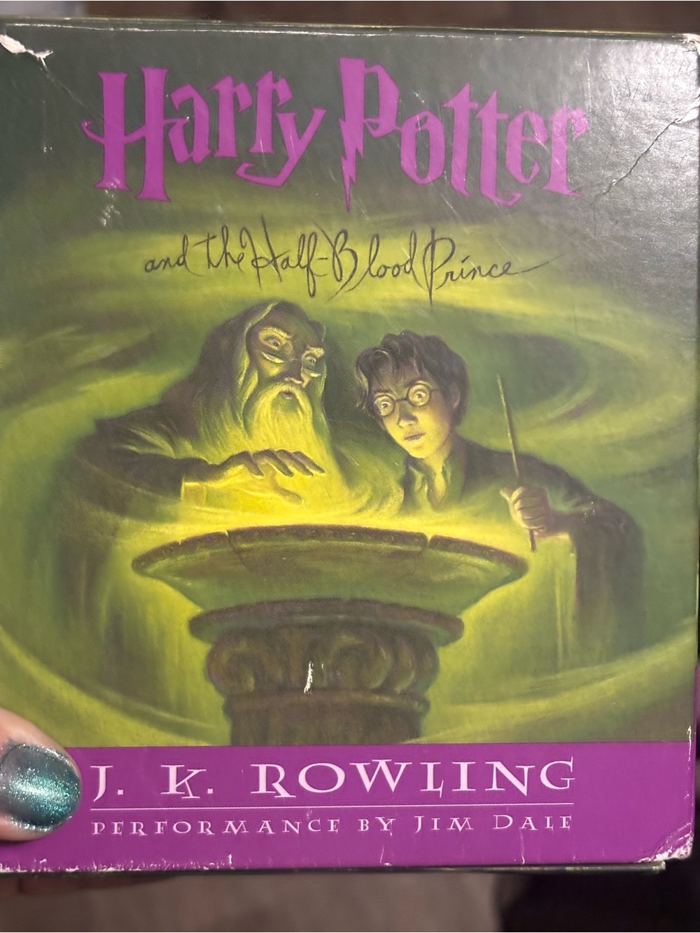 Harry Potter and the Half-Blood Prince — J.K. Rowling (Purple & Green Cover)